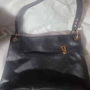 Montana West Black Leather Shoulder Bag